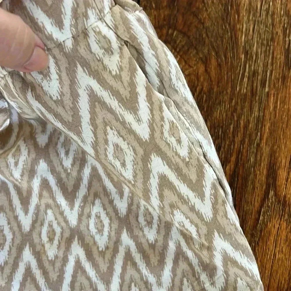 Max Studio Silky Patterned Pants S - Picture 7 of 11